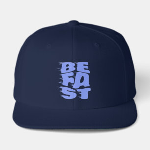 BE FAST - Bold Navy Blue Snapback Hat
