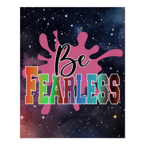 Be Fearless Poster