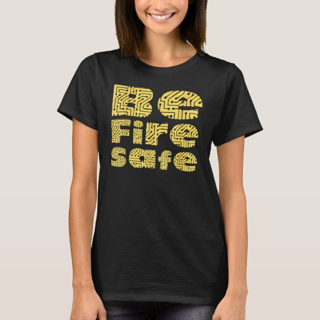 Be Fire Safe  Workplace Fire Safety Campaign Gift  T-Shirt (Front)