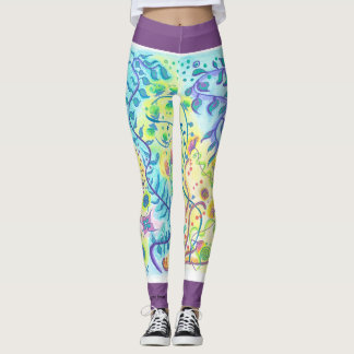 Be flexible Express your freedom - yoga Leggings