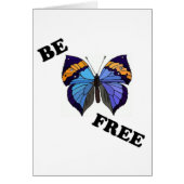 " BE FREE " BUTTERFLY (Front)