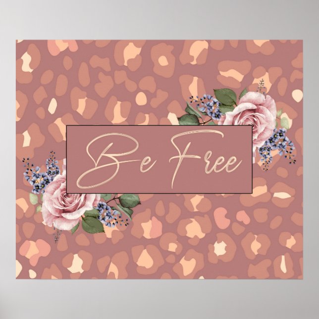 Be Free Poster (Front)