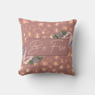 Be Free Throw Pillow