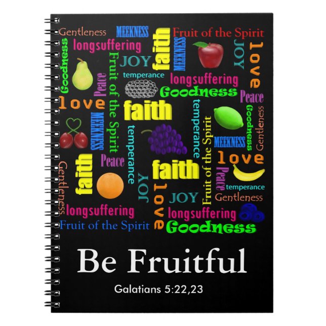 Be Fruitful Notebook (Front)
