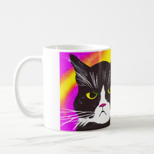 Be Funky Not Grumpy Funny Quote Grumpy Cat Coffee Mug