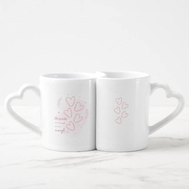 Be Gentle With Yourself – Inspirational Quote Mug (Front Nesting)