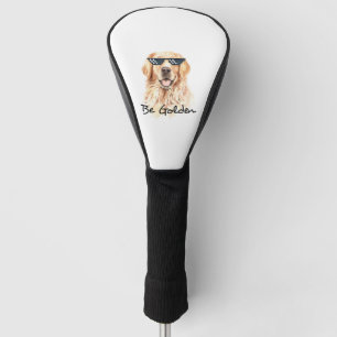 Be Golden Golden Retriever Golf Head Cover