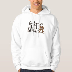 Be Good Little Bear, Cute Bear Teddy For Babies Hoodie
