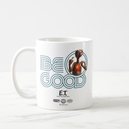 Be Good Retro Type ET Graphic Coffee Mug