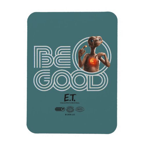 Be Good Retro Type ET Graphic Magnet