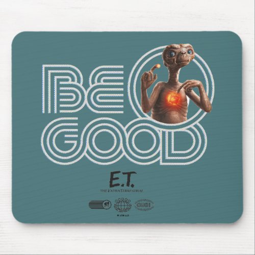 Be Good Retro Type ET Graphic Mouse Pad