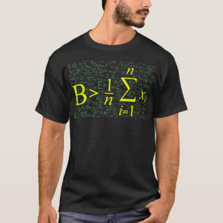 Be Greater Than Average Math Gift Back To School  T-Shirt