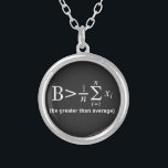 Be greater than the average nerd necklace<br><div class="desc">This sympathetic necklace is surely a look-in and will significantly stimulate the little gray cells of the viewer - hopefully.</div>