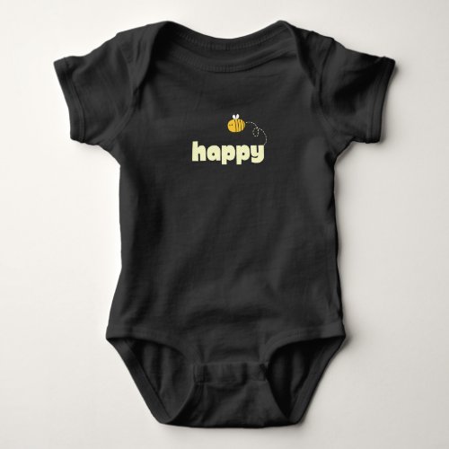 be happy Baby Bodysuit  One_Pieces