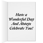 Be Happy Be Bright Be You Cards (Inside (Right))