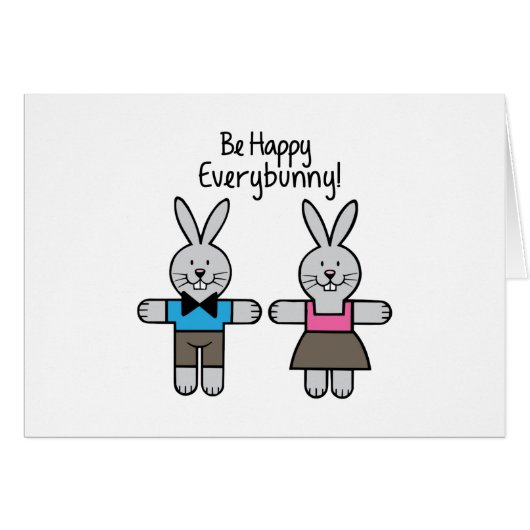 Be Happy Cards (Front Horizontal)