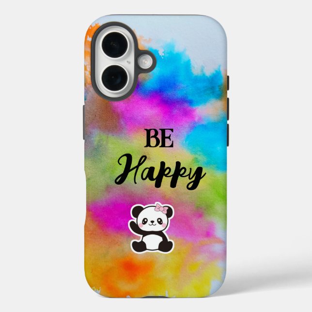 Be happy  Case-Mate iPhone case (Back)