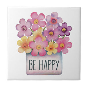 Be Happy Ceramic Tile