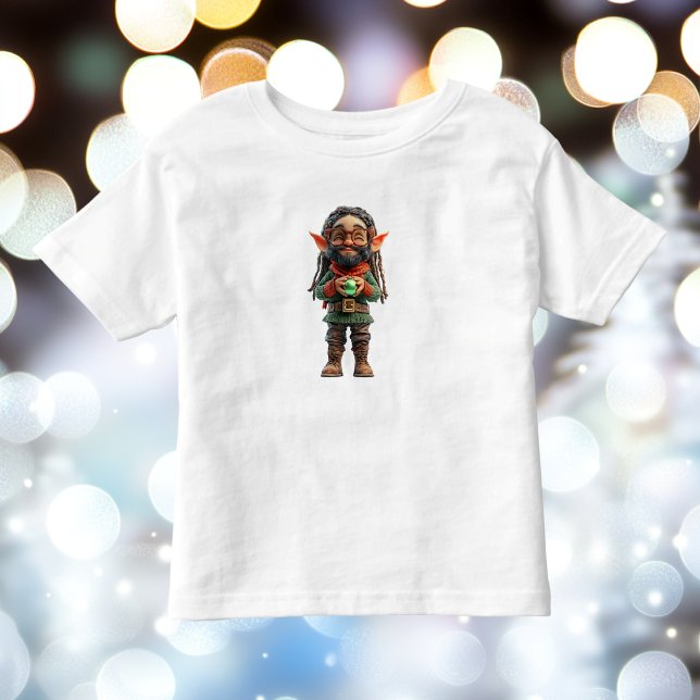 Be Happy Christmas Elf Toddler's Tee (Creator Uploaded)
