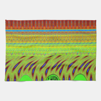 Be Happy Colorful Polka Dot Motif Gift Kitchen Towel