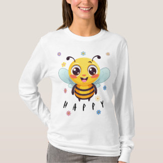 Be Happy Custom T-Shirt