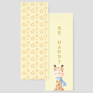 Be Happy! Cute Little Stars Bookmark