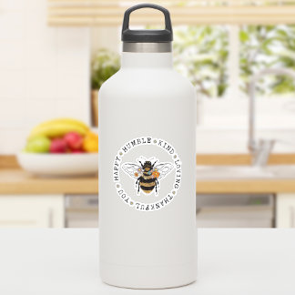 Be Happy Humble Kind Loving Thankful You Contour  Sticker