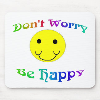 Be Happy Mousepad - Customized