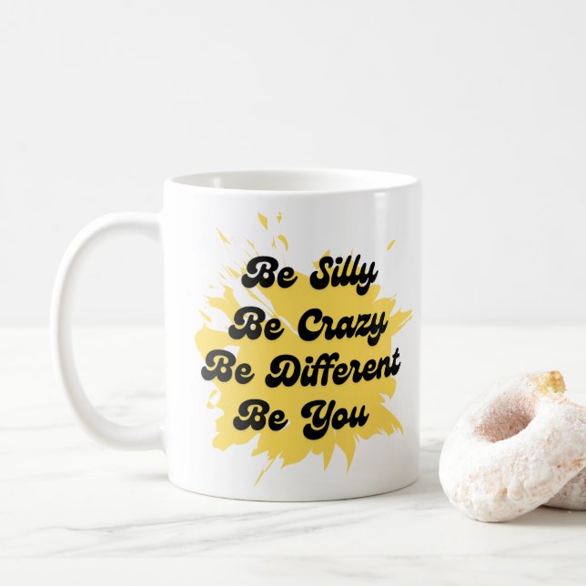 Be Happy Mug (With Donut)