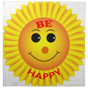 Be Happy Napkin