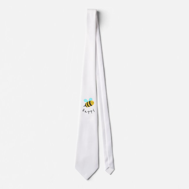Be Happy Neck Tie (Front)