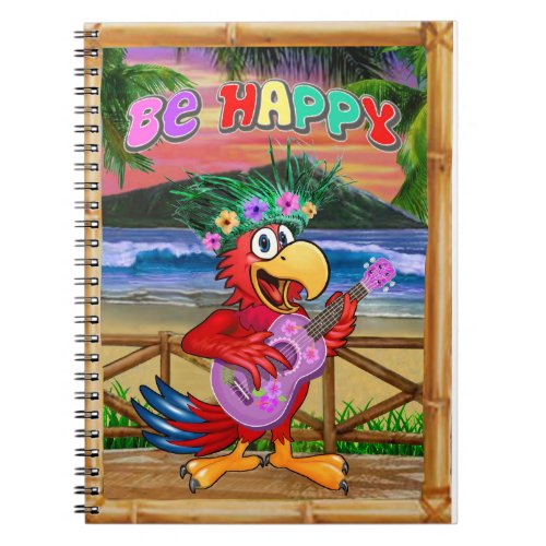 BE HAPPY NOTEBOOK