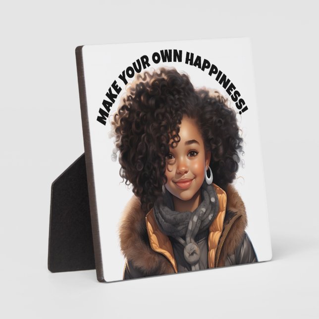 BE HAPPY! PLAQUE (Front)