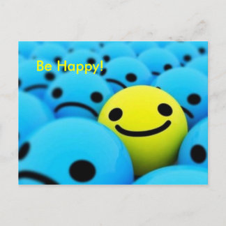 Be Happy! Postcard