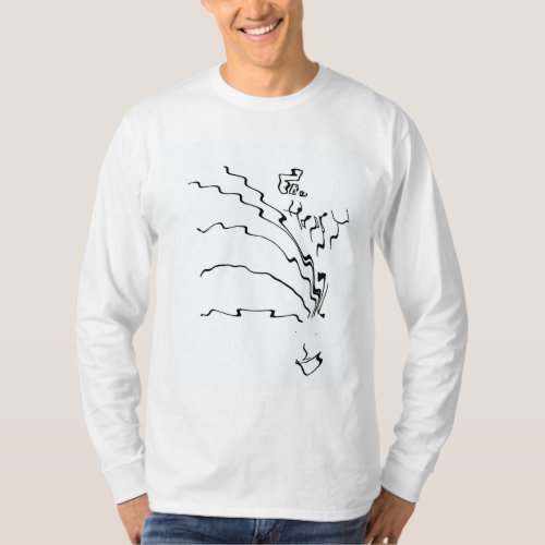 Be Happy Quirky Long Sleeve T Shirt