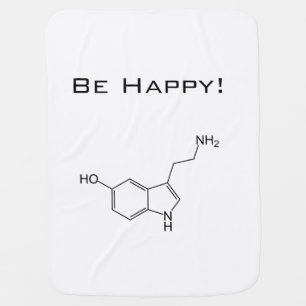 Be Happy! Serotonin Baby Blanket