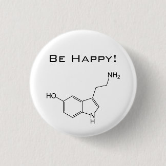 Be Happy! Serotonin Button