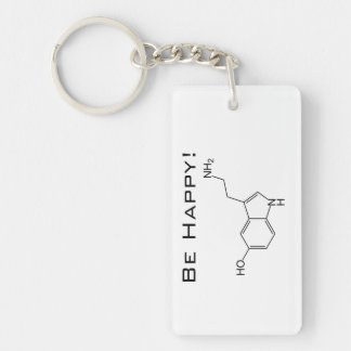 Be Happy! Serotonin Keychain