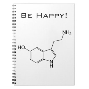 Be Happy! Serotonin Notebook