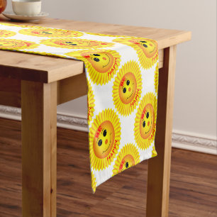 Be Happy Short Table Runner
