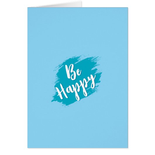 be happy text cards (Front)