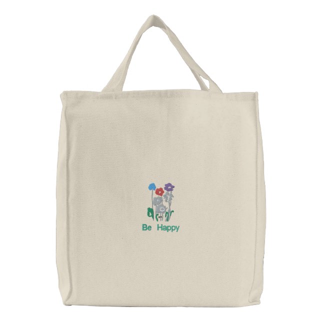 Be Happy Tote (Front)