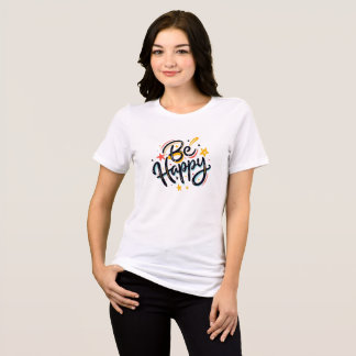 Be Happy Tri-Blend Shirt