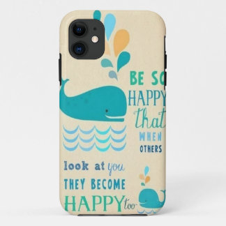 Be Happy whale iPhone 5 case! 11 Case