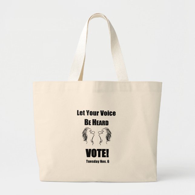 Be Heard #1.pdf Large Tote Bag (Front)