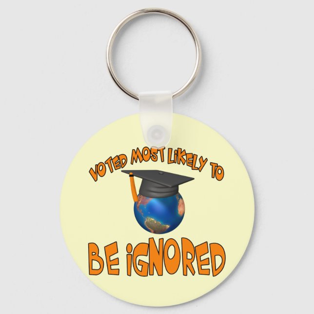 Be Ignored Keychain (Front)