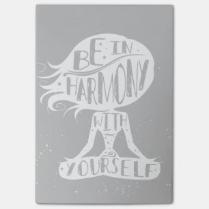 Be In Harmony With Yourself Post-it Notes