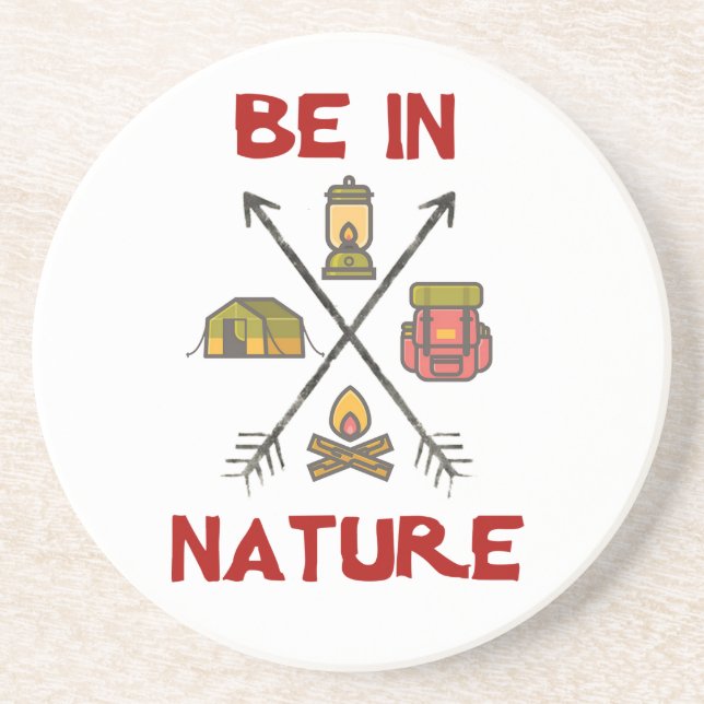 Be In Nature Coaster (Front)