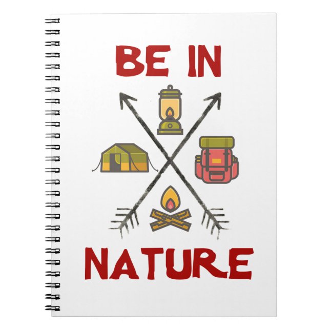 Be In Nature Notebook (Front)