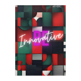 Be innovative acrylic print